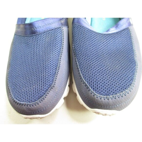 Skechers Memory foam mesh walking shoes blue sz 10 - Picture 10 of 10